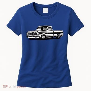 C10 Mini Truck Lowrider Slammed Women's T-Shirt