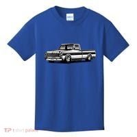 C10 Mini Truck Lowrider Slammed Kids T-Shirt thumb 0