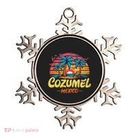 Cozumel Mexico Tropical Sunset Beach Souvenir Vacation Ornament thumb 0