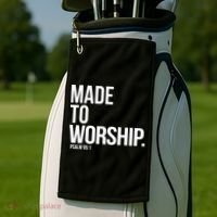Christian Made To Worship Psalm 951 Faith Based Golf Towel thumb 2