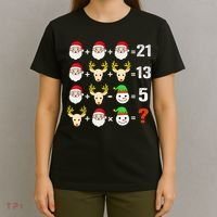 Christmas Math Teacher Funny Christmas T-Shirt thumb 4