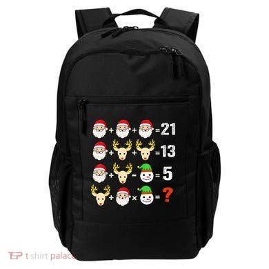 Christmas Math Teacher Funny Christmas Backpack