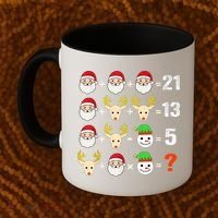 Christmas Math Teacher Funny Christmas Coffee Mug thumb 2