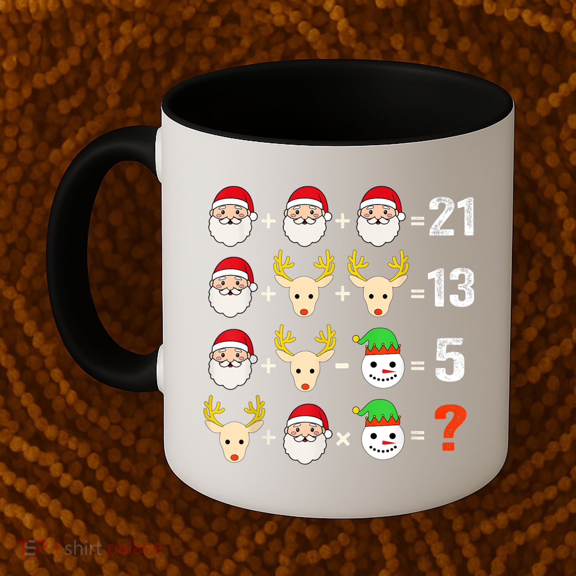 Christmas Math Teacher Funny Christmas Coffee Mug