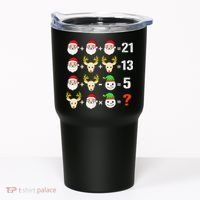 Christmas Math Teacher Funny Christmas Tumbler thumb 0