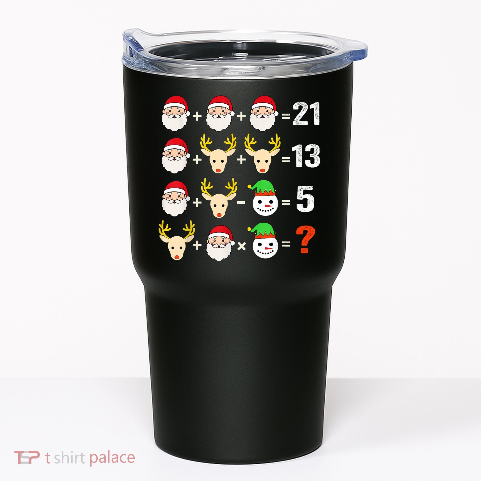 Christmas Math Teacher Funny Christmas Tumbler
