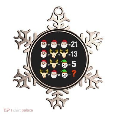 Christmas Math Teacher Funny Christmas Ornament