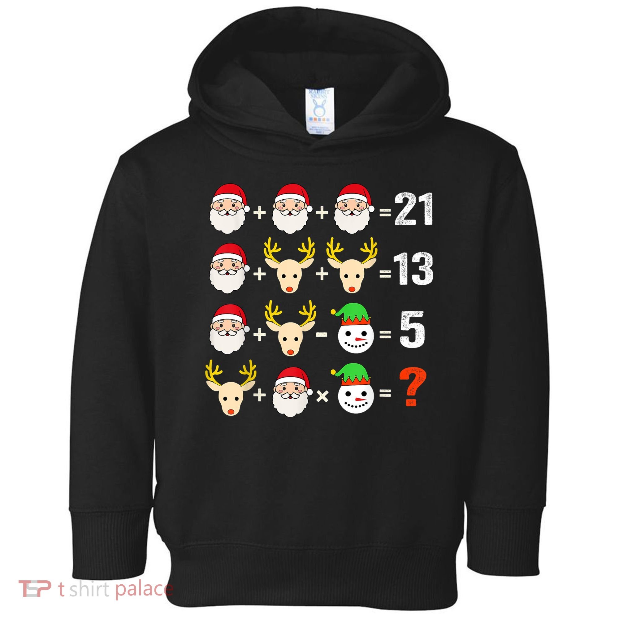 Christmas Math Teacher Funny Christmas Toddler Hoodie