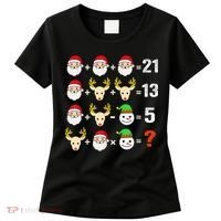 Christmas Math Teacher Funny Christmas Women's T-Shirt thumb 0