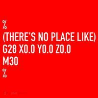 CNC Machinist There's No Place Like G28 X0 Y0 Z0 Santa Hat thumb 1