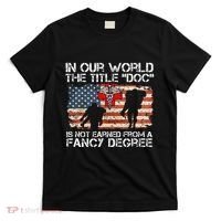 Combat Medic Title Doc Is Not Earned From A Fancy Degree T-Shirt thumb 0