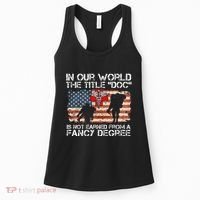 Combat Medic Title Doc Is Not Earned From A Fancy Degree Women's Tank Top thumb 0