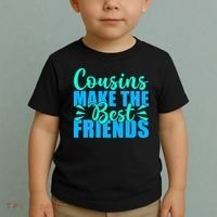 Cousins Make The Best Friends Cousin Toddler T-Shirt thumb 2
