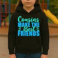 Cousins Make The Best Friends Cousin Kids Hoodie thumb 3