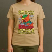 Call Me The Third Lil Piggy Cause IM All Bricked Up T-Shirt thumb 4