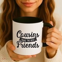 Cousins Make The Best Friends Meaningful Gift Coffee Mug thumb 3