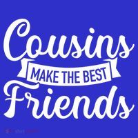Cousins Make The Best Friends Meaningful Gift Coaster thumb 2
