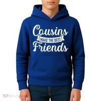 Cousins Make The Best Friends Meaningful Gift Kids Hoodie thumb 4