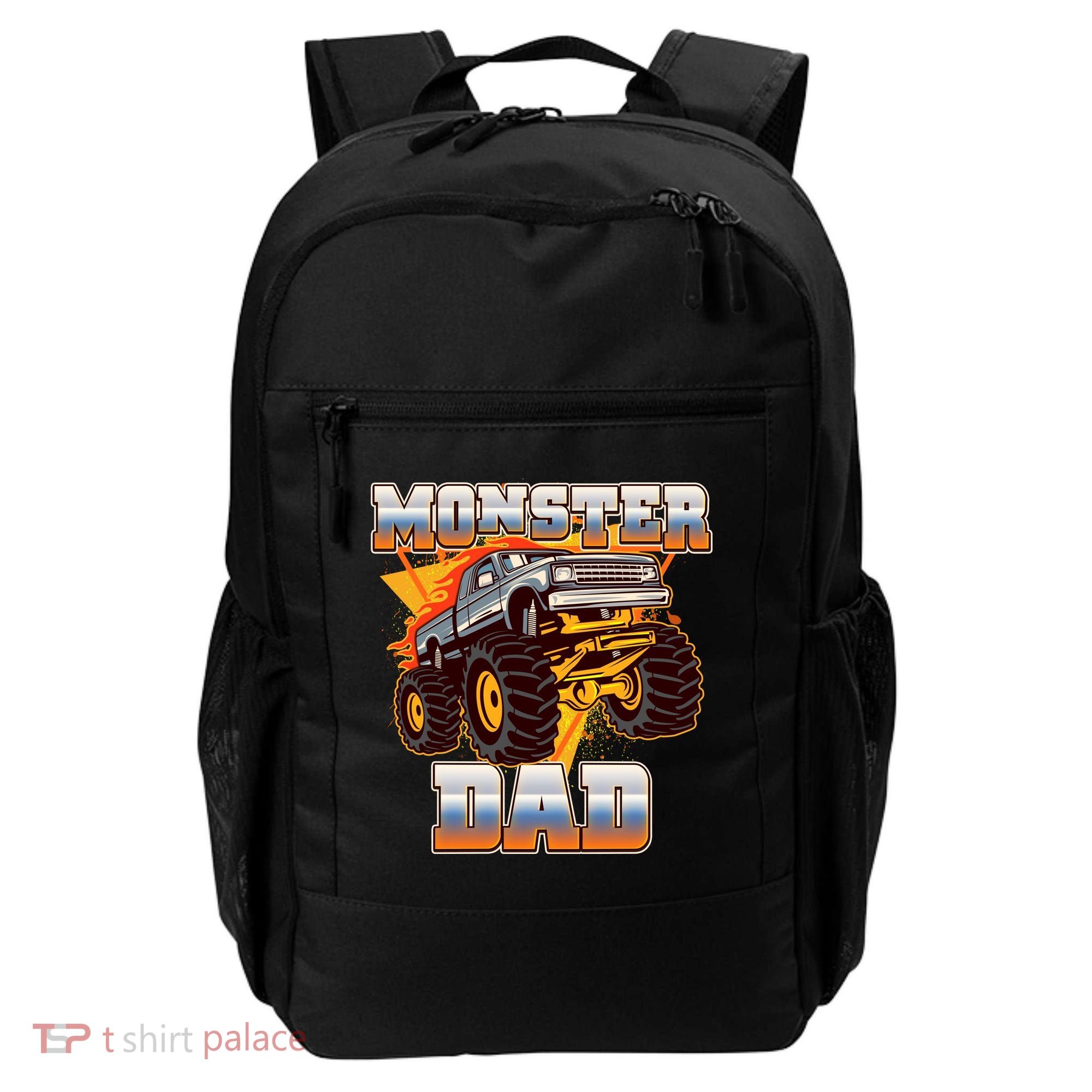 Cool Monster Truck Dad Backpack
