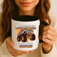 Cool Monster Truck Dad Coffee Mug thumb 3