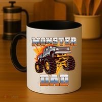 Cool Monster Truck Dad Coffee Mug thumb 4