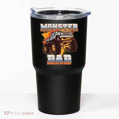 Cool Monster Truck Dad Tumbler