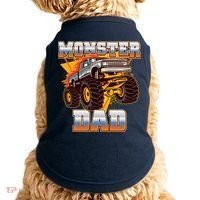 Cool Monster Truck Dad Doggie Tank thumb 0