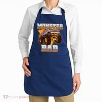 Cool Monster Truck Dad Apron thumb 2
