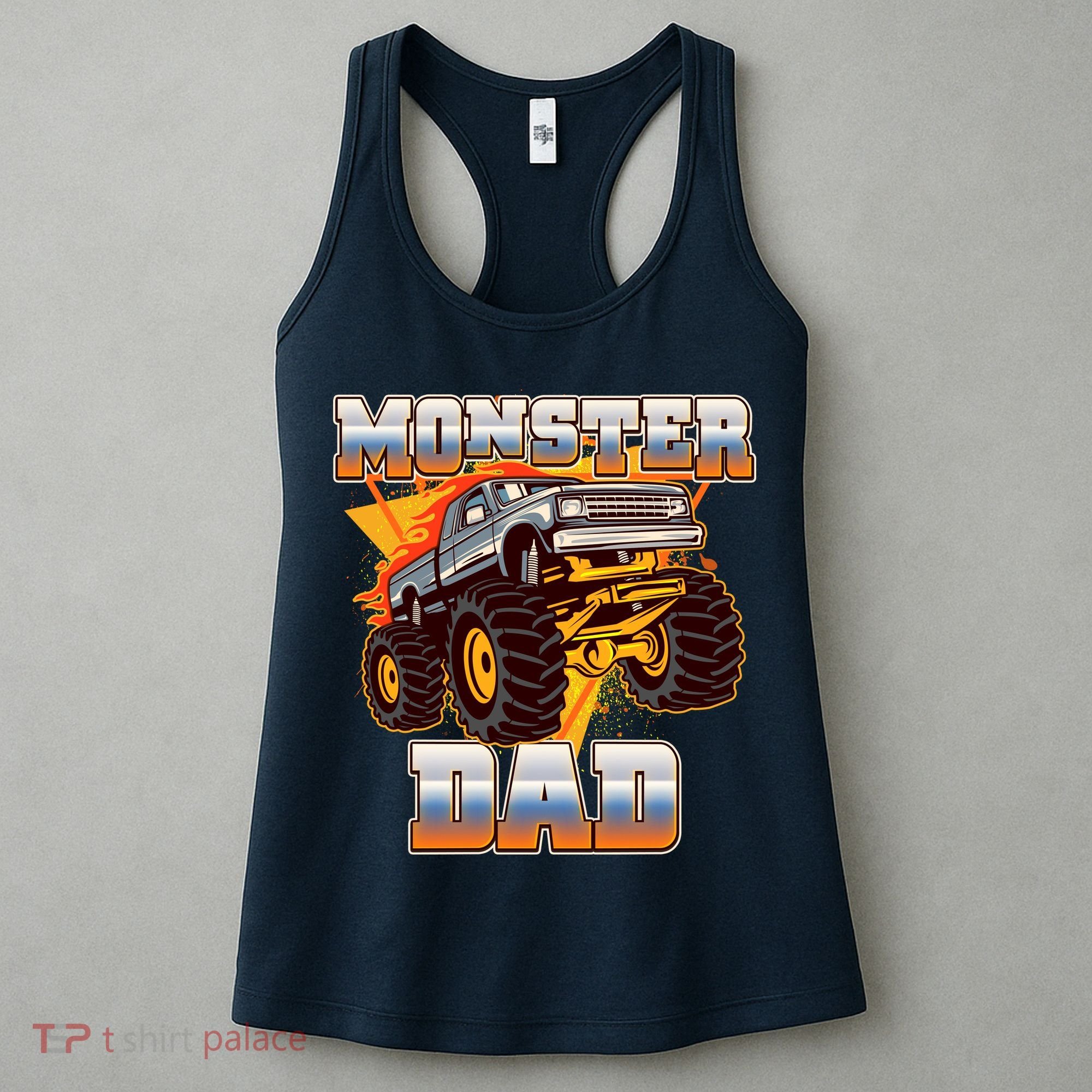 Cool Monster Truck Dad Women's Tank Top