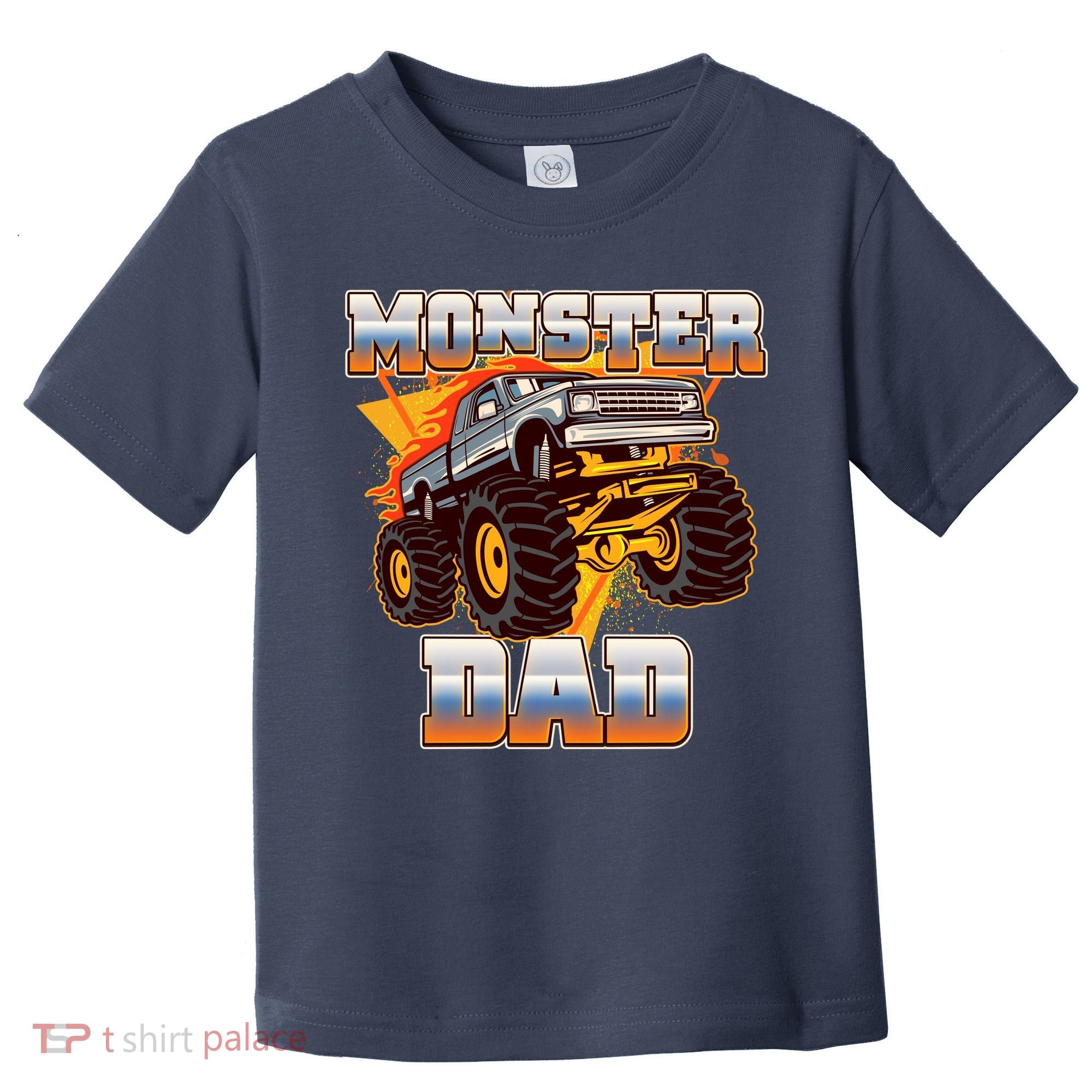 Cool Monster Truck Dad Toddler T-Shirt