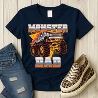 Cool Monster Truck Dad Women's T-Shirt thumb 3