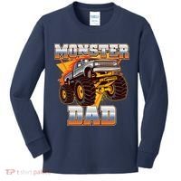Cool Monster Truck Dad Kids Long Sleeve Shirt thumb 0