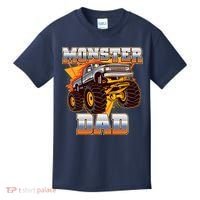 Cool Monster Truck Dad Kids T-Shirt thumb 0