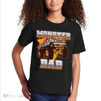 Cool Monster Truck Dad Kids T-Shirt thumb 2