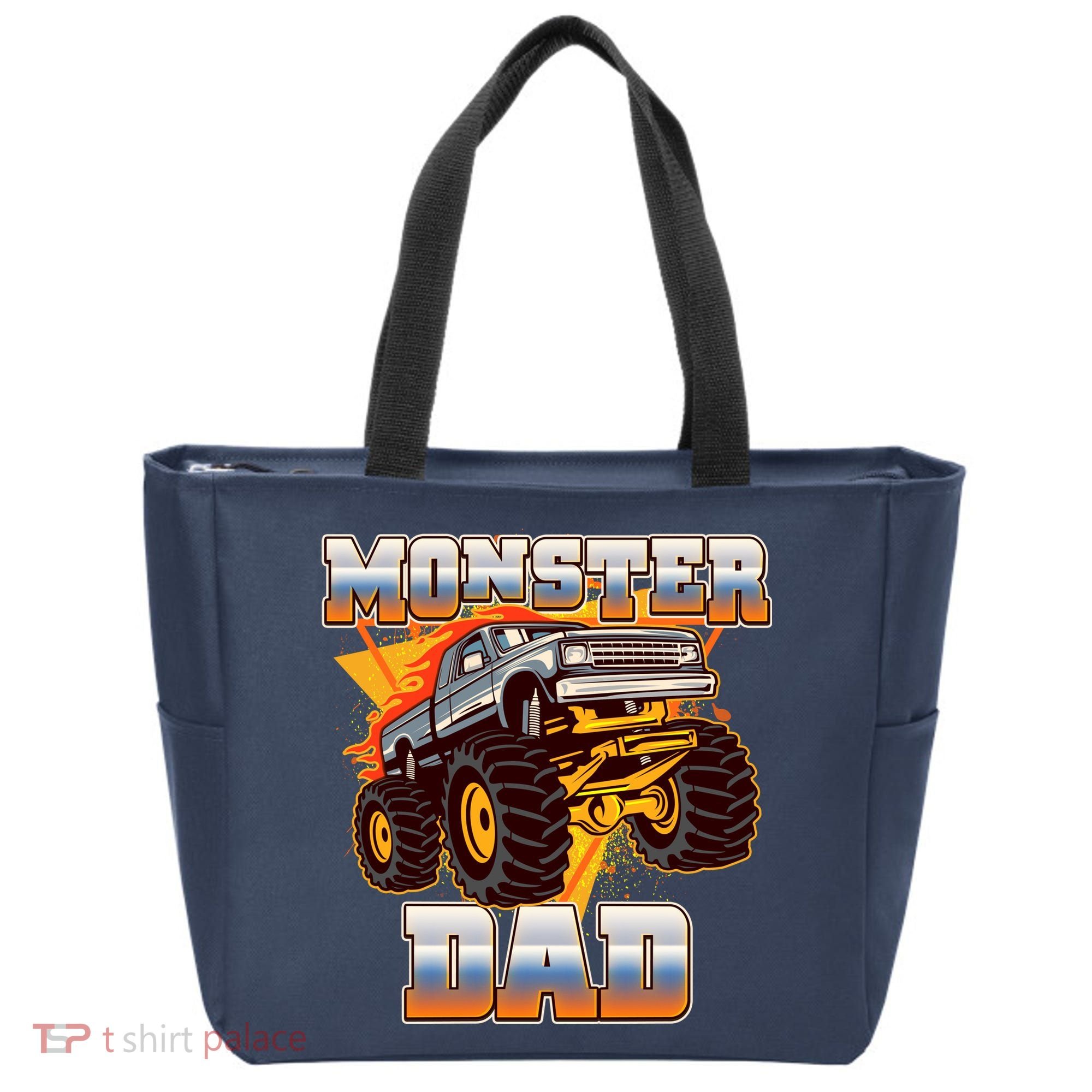 Cool Monster Truck Dad Tote Bag