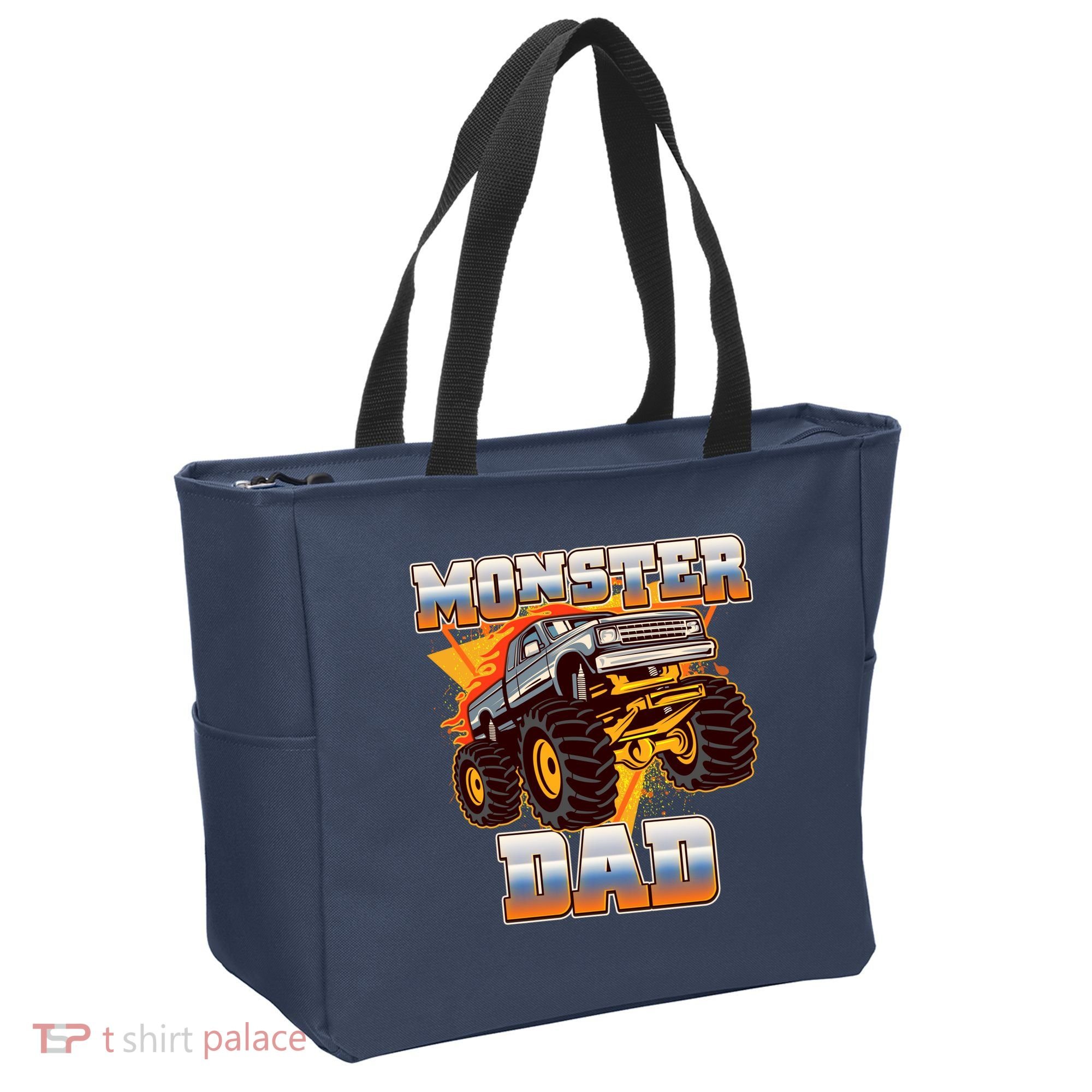 Cool Monster Truck Dad Tote Bag