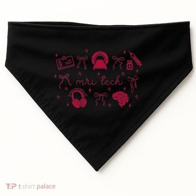 Coquette MRI Tech Magnetic Resonance Imaging Tech RAD Tech USA-Made Doggie Bandana