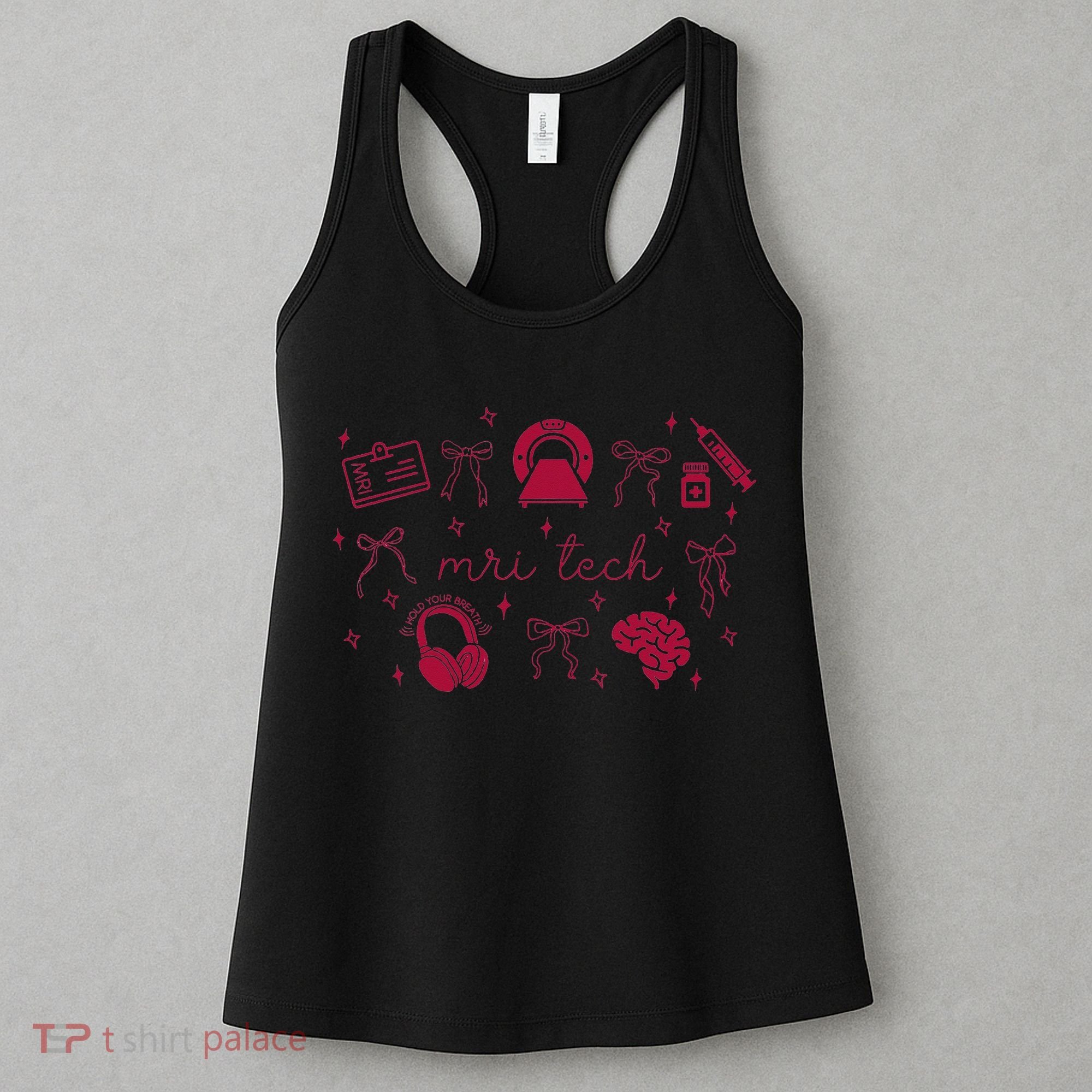 Coquette MRI Tech Magnetic Resonance Imaging Tech RAD Tech Women's Tank Top