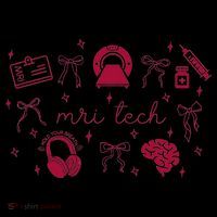 Coquette MRI Tech Magnetic Resonance Imaging Tech RAD Tech Women's Tank Top thumb 5