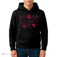 Coquette MRI Tech Magnetic Resonance Imaging Tech RAD Tech Kids Hoodie thumb 4