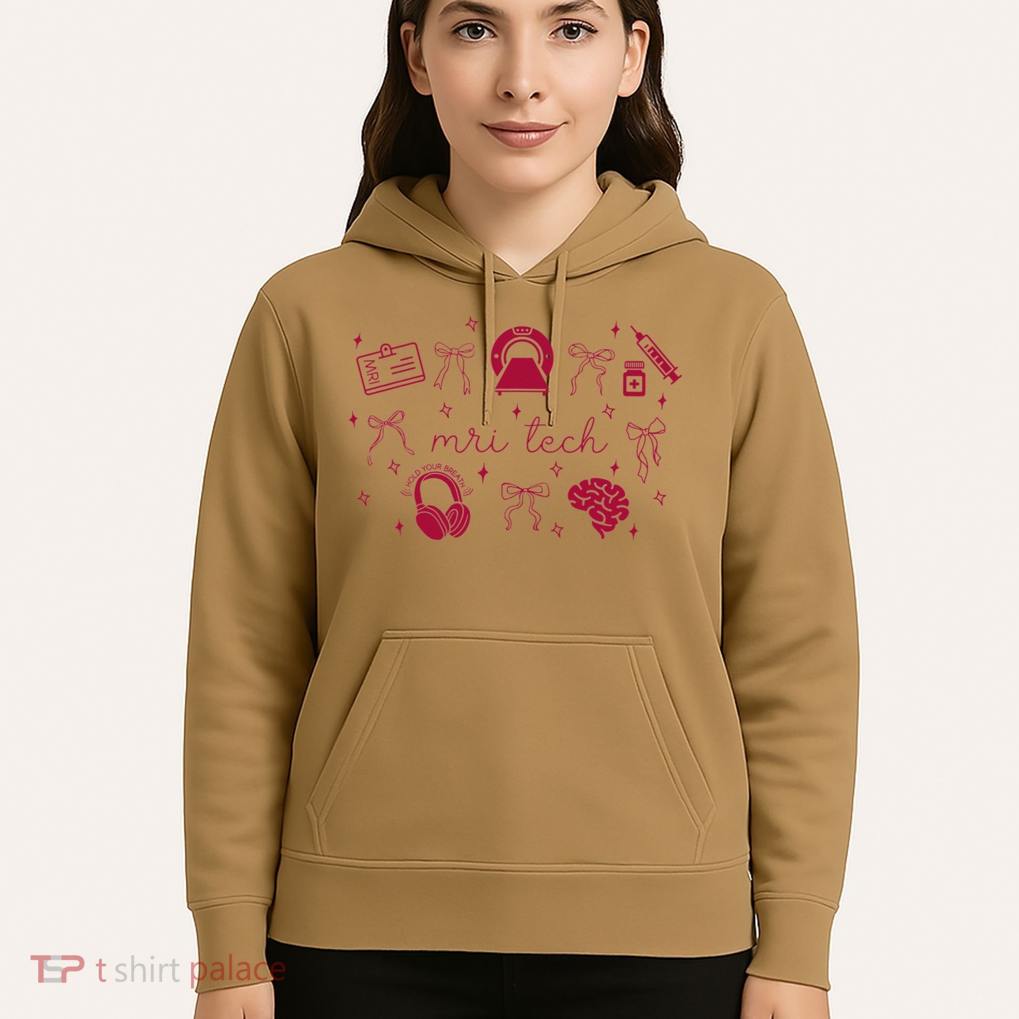 Coquette MRI Tech Magnetic Resonance Imaging Tech RAD Tech Hoodie