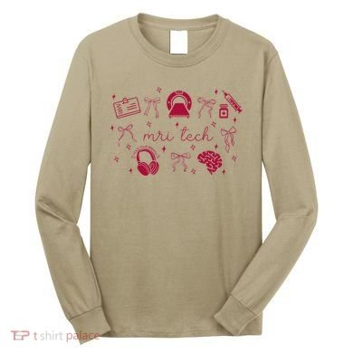 Coquette MRI Tech Magnetic Resonance Imaging Tech RAD Tech Long Sleeve Shirt