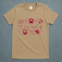 Coquette MRI Tech Magnetic Resonance Imaging Tech RAD Tech T-Shirt thumb 5