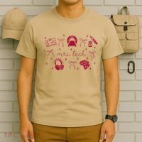 Coquette MRI Tech Magnetic Resonance Imaging Tech RAD Tech T-Shirt thumb 6