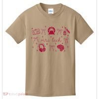 Coquette MRI Tech Magnetic Resonance Imaging Tech RAD Tech Kids T-Shirt thumb 0