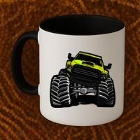 Cool Monster Truck For Big Boys Gift Coffee Mug thumb 2
