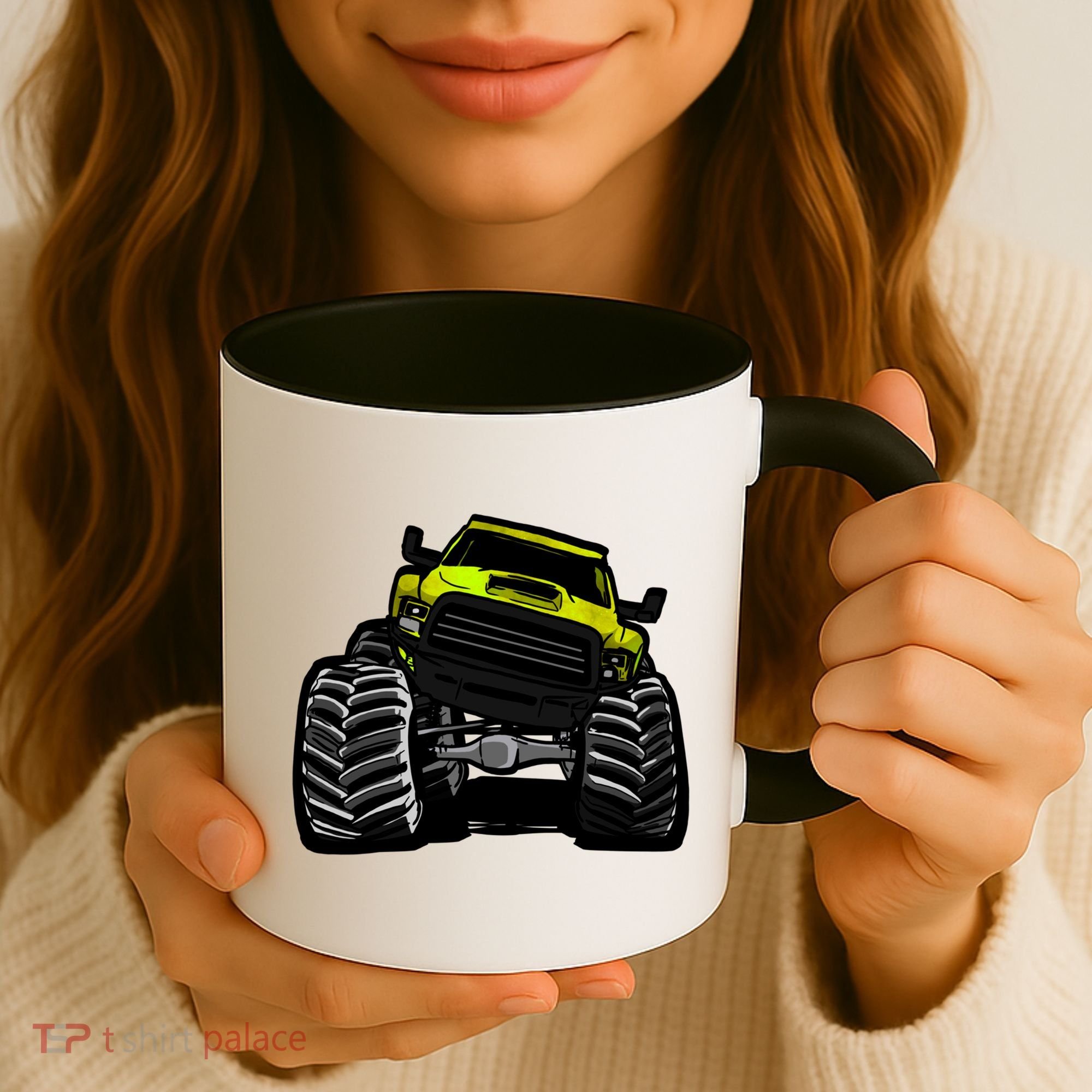 Cool Monster Truck For Big Boys Gift Coffee Mug