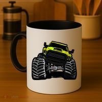 Cool Monster Truck For Big Boys Gift Coffee Mug thumb 4