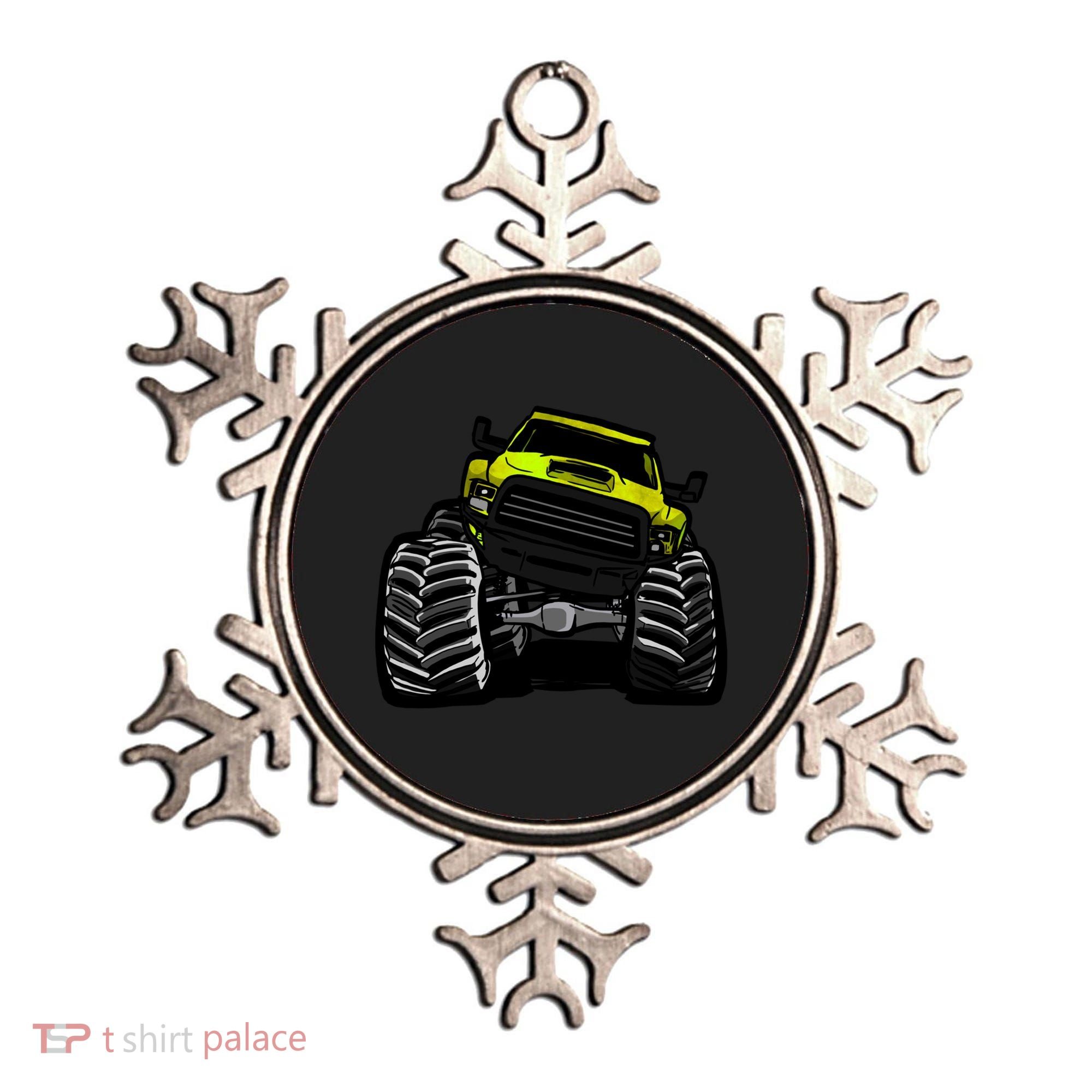 Cool Monster Truck For Big Boys Gift Ornament