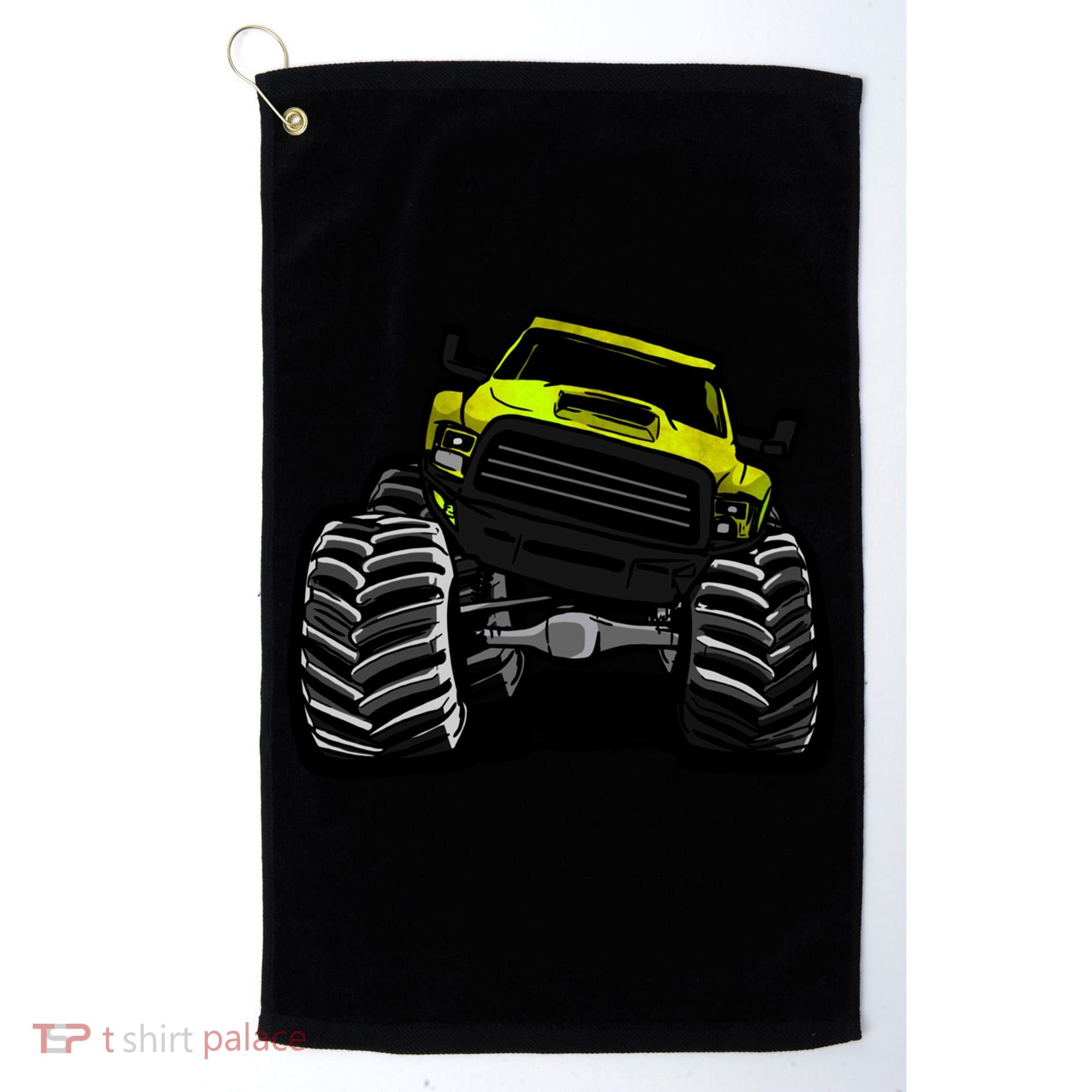 Cool Monster Truck For Big Boys Gift Golf Towel